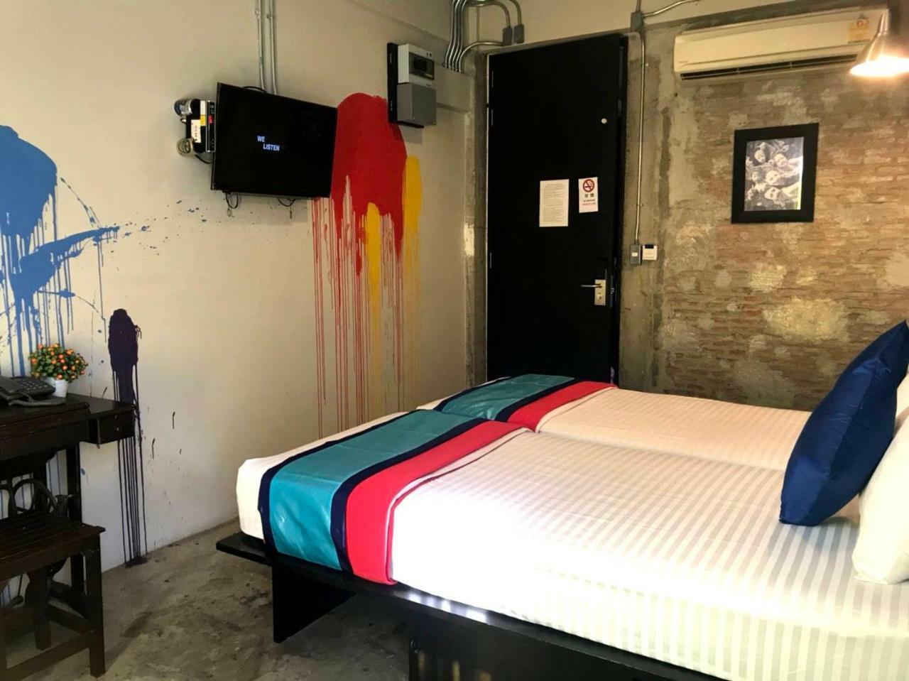 Silom Art Hostel Bangkok Exteriér fotografie