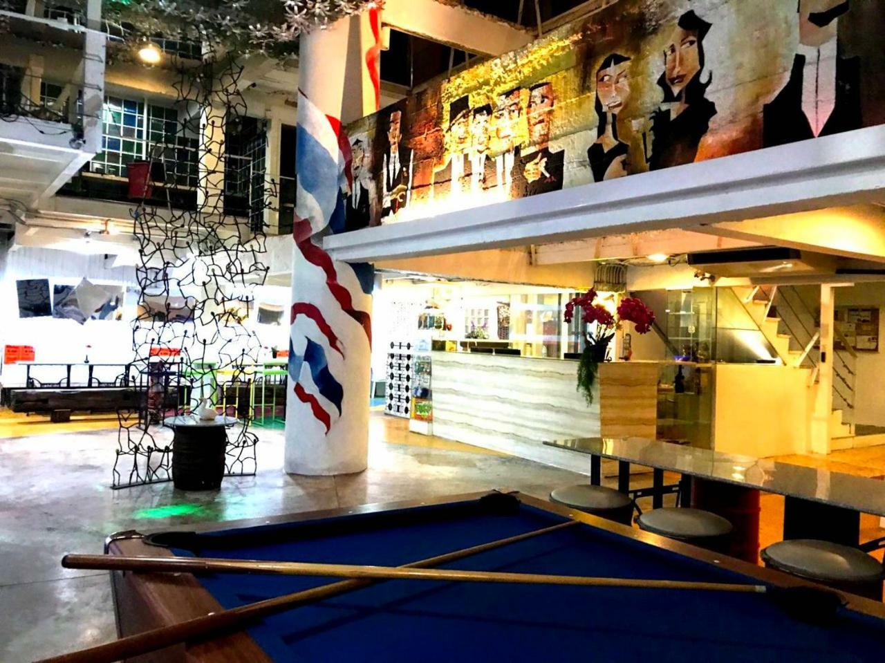 Silom Art Hostel Bangkok Exteriér fotografie