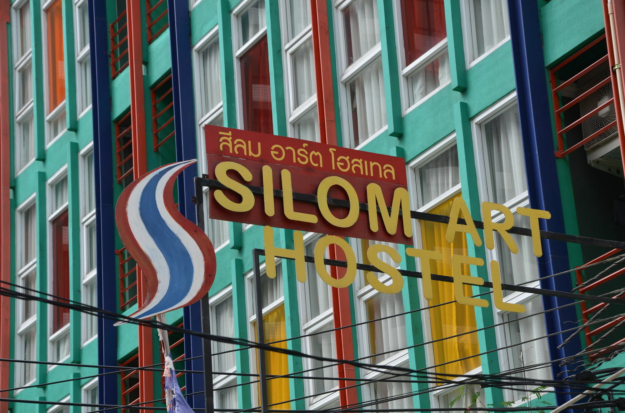 Silom Art Hostel Bangkok Exteriér fotografie