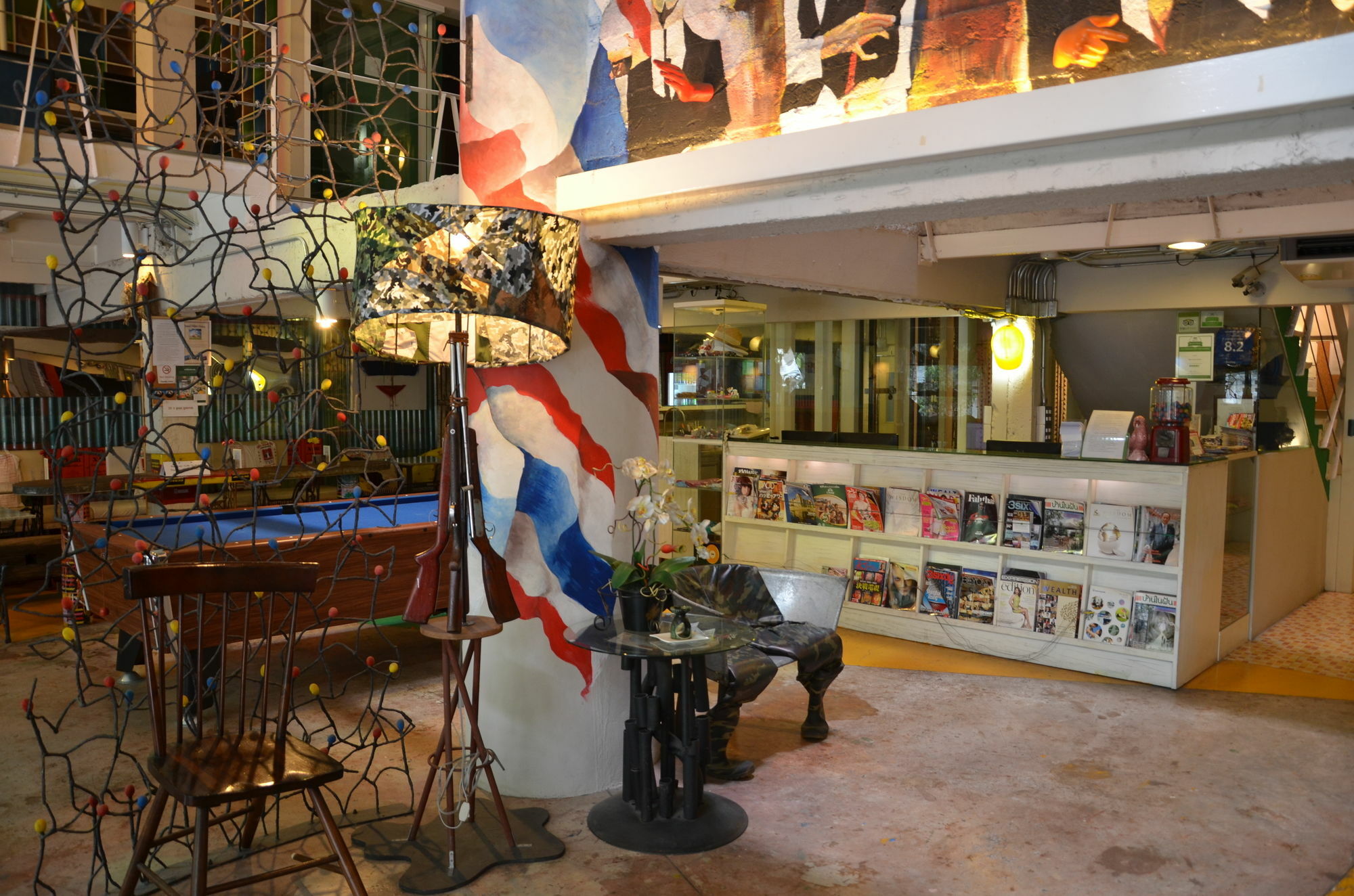 Silom Art Hostel Bangkok Exteriér fotografie